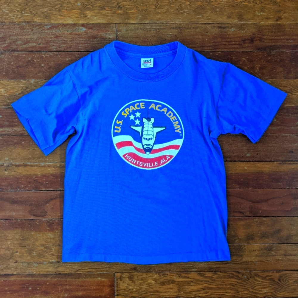 Vintage 90s U.S. Space Academy Vintage Tee